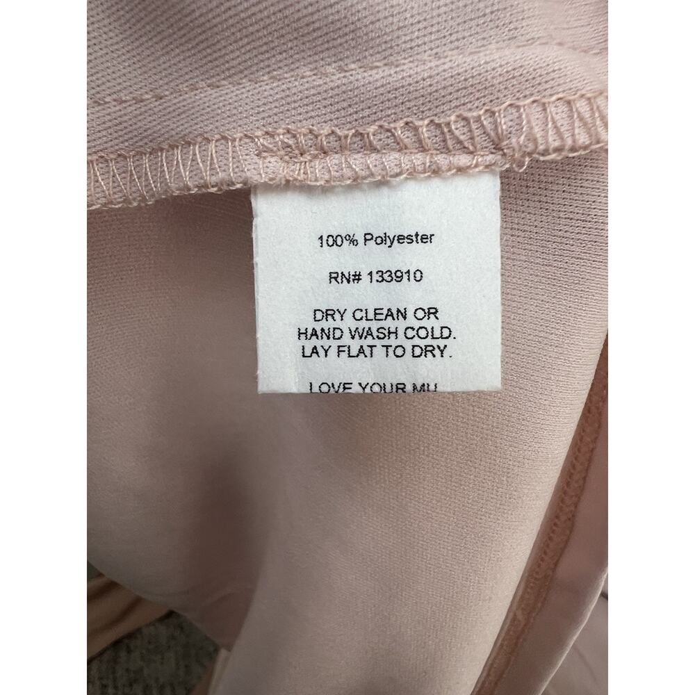 Show Me Your Mumu Liz Maxi Bridesmaid Wedding Dress Dusty Blush Crisp NWT$188 XS - Picture 4 of 7